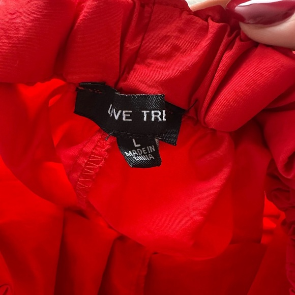 Red Live Tribe Pants - Picture 5 of 8